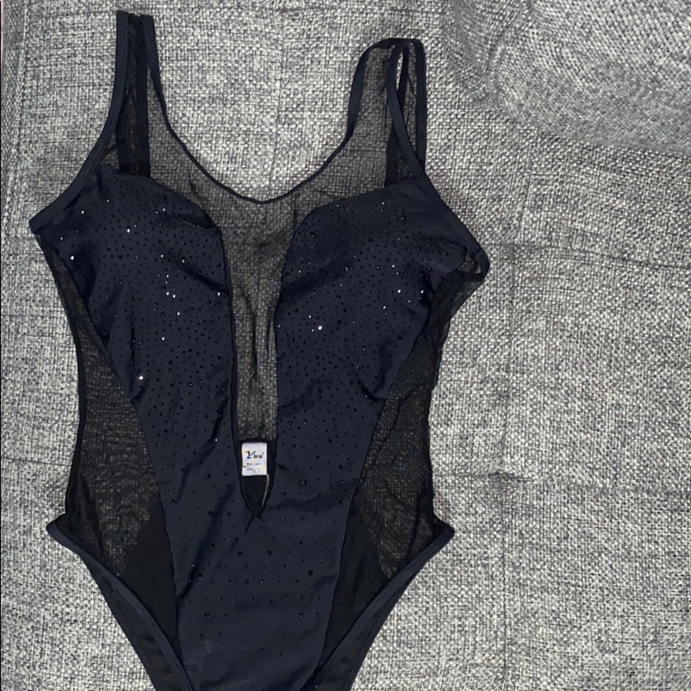 Fashion Nova black swimsuit